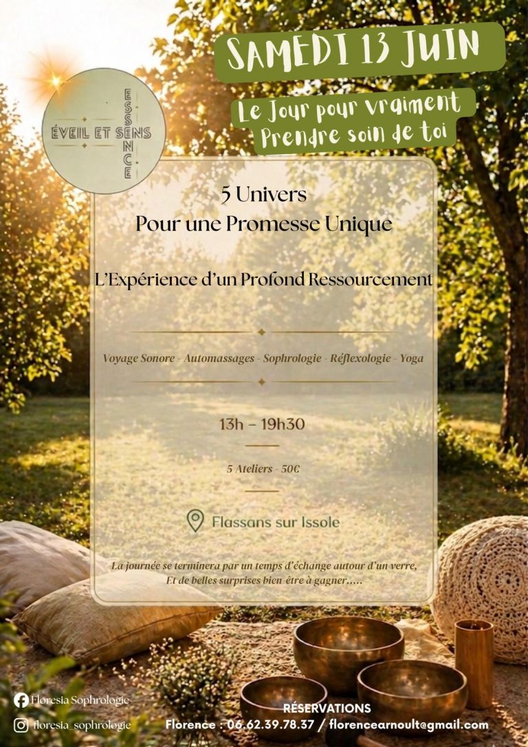 Lire la suite à propos de l’article Ateliers Eveil et Sens