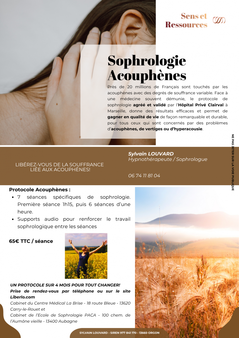 Lire la suite à propos de l’article Sophrologie et Acouphènes