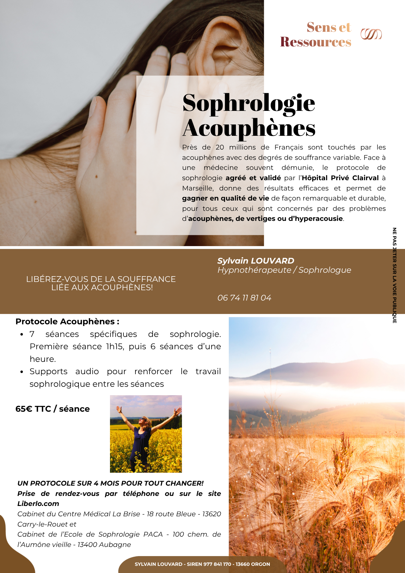 Lire la suite à propos de l’article Sophrologie et Acouphènes